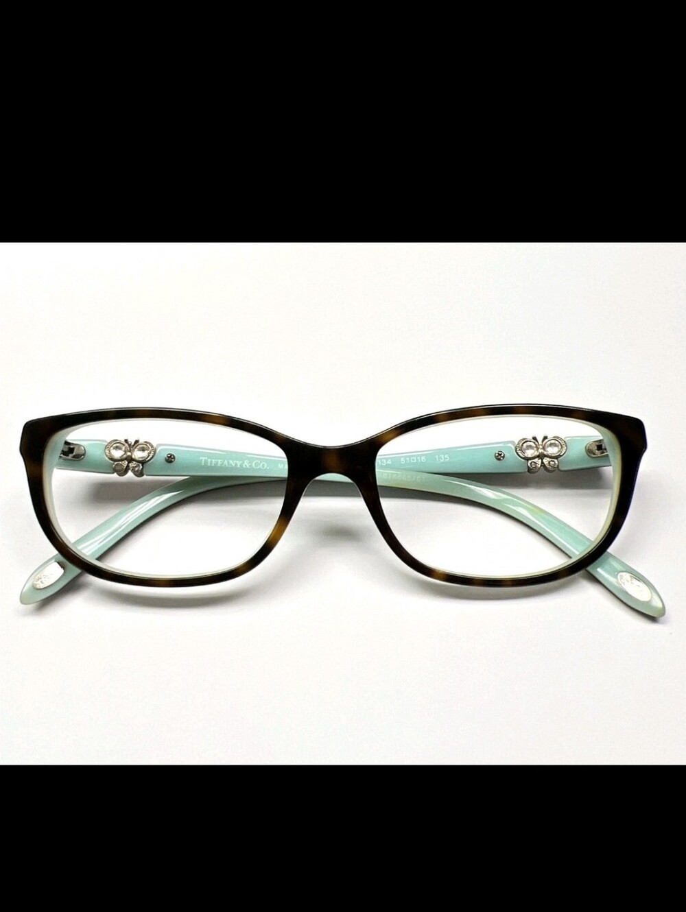 Tiffany & Co. TF2051 Eyeglasses Frames Only Butterfly Designer Havanah #181